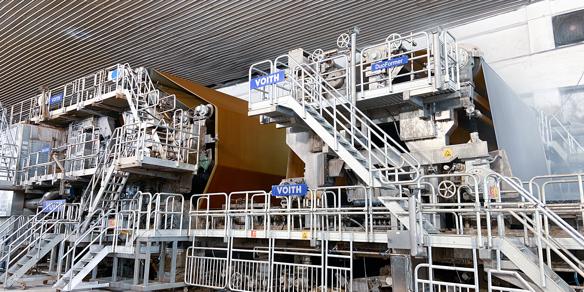 Papresa reconvierte su máquina PM5