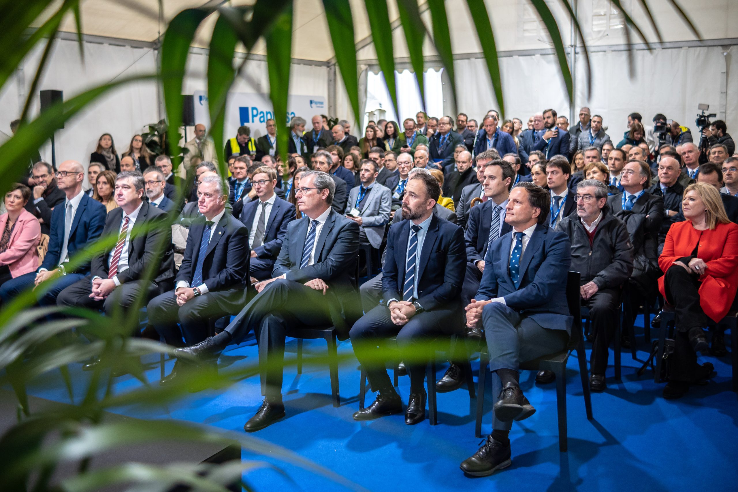 El lehendakari inaugura la nueva planta de tratamiento de aguas